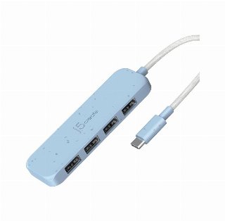 J5 Create Eco-Friendly USB-C to 4-Port Type-A Gen 2 Hub - Hub - 4 porte