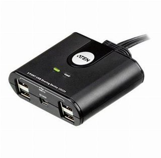 ATEN US224 2-Port USB Peripheral Sharing Device USB hub