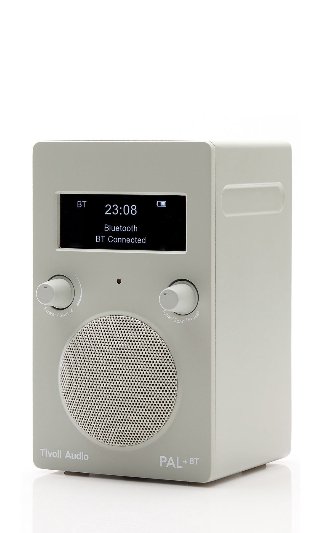 Tivoli Audio PAL+BT DAB+ bærbar radio, grå