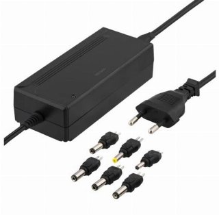 Deltaco Power Supply 100-240V 5-15V DC 3A Max 36W 6-Tips - Strømforsyningsadapter - ekstern