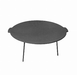 MUSTANG Cast Iron Pan on Stand 45cm