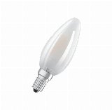 Osram LED pære Kerte 4W/827 mat 2-pak E14