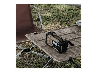 Sangean MMR-99 FM Nødradio med Powerbank/Dynamo/Solpanel Tan