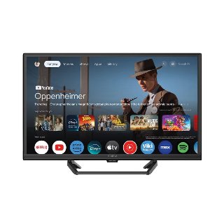 Strong 24" Fladskærms TV LED 720p High Dynamic Range 10 (HDR10) HD 12V GOOGLE TV Central Stand | HDR 10 - LED-bagbelyst LCD TV - Smart TV