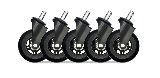DUTZO Premium 3" universal gummihjul til alle stol typer