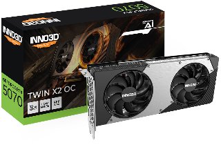Inno3D GeForce RTX 5070 Twin X2 OC - Grafikkort
