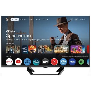 Strong 32" Fladskærms TV LED 720p High Dynamic Range 10 (HDR10) HD 12V GOOGLE TV Central Stand | HDR 10 - LED-bagbelyst LCD TV - Smart TV