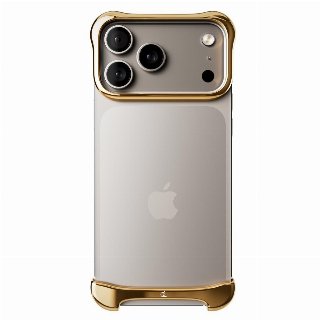 Arc Pulse Aluminum Polished Gold for iPhone 17 Pro Max