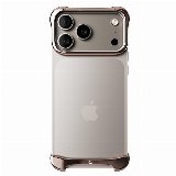 Arc Pulse Aluminum Polished Rose Bronze for iPhone 17 Pro