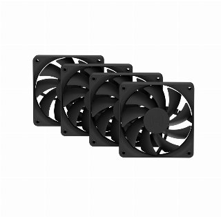 HYTE FA12 FAN (Pitch Black) - Indsats med blæser