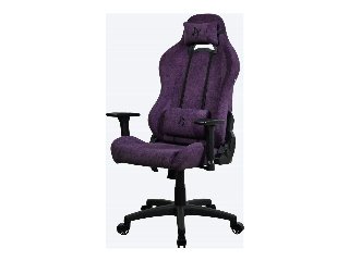 Arozzi Torretta Soft Fabric Gaming Chair - Stol - ergonomisk - armstøtter - vippe - drejeled - Lilla