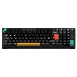 NuPhy Halo96 V2 Obsidian Black - 2.4 GHz - QWERTY Nordisk