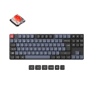 Keychron K1 Pro QMK/VIA Wireless RGB Hot Swap Low Profile Red