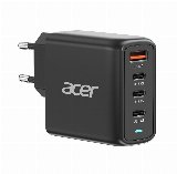 Acer 100W GaN PD Charger USB Port: 3C+1A EU Plug - Batterioplader - ekstern
