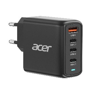 Acer 100W GaN PD Charger USB Port: 3C+1A EU Plug - Batterioplader - ekstern
