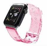 Hurtel Silicone Strap Bracelet Bracelet Strap Light for Apple Watch 38 / 40 mm