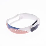 Hurtel Strap Moro band for Xiaomi Mi Band 3 / 4 Silicone Strap Watch Bracelet Pattern 10