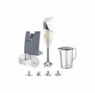 Bamix Stavblender Swissline M200 Foodbytwins creamy white