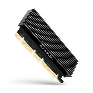 AXAGON SOLID intern PCIe-adapter til NVMe M.2 SSD med køleplade