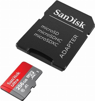 Ultra 256 GB MicroSDXC UHS-I Klasse 10256GB MicroSDXC UHS-I - Flashhukommelseskort