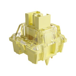 Akkogear Switch pakke Akko V3 Creamy Yellow Pro - Tastaturkontakt