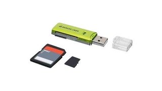 IOGEAR SD/MicroSD/MMC Card Reader/Writer GFR204SD - kortlæser