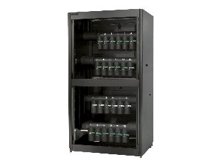 APC InRow Chilled Water Cooling 12 Circuit Bottom/Top Mains Bottom Distribution Piping