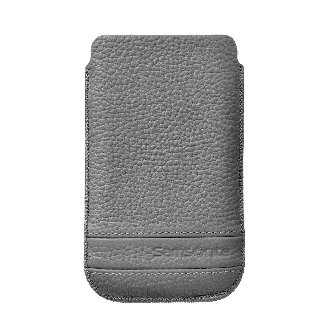 Samsonite Mobile Bag Classic Leather Large Grey