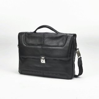 Samsonite Computer bag SIDAHO 15.6" Portfolio Leather Black