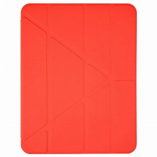 Pomologic - BookFold Clear for iPad 11/ 10.9 10th Gen Clear/Red