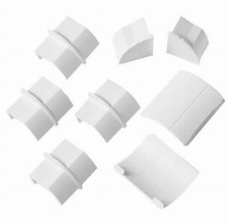 D-LINE Adapter Kit 22x22mm 8 Pieces White
