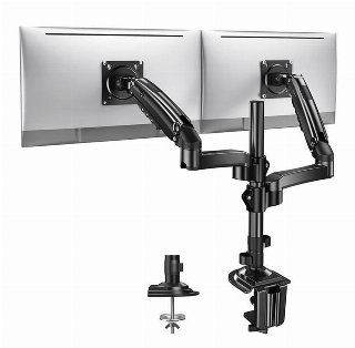 Huanuo HNDS8 double monitor mount 13-32"