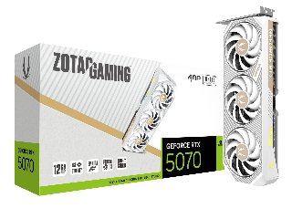 ZOTAC GeForce RTX 5070 AMP White - Grafikkort