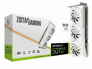 ZOTAC GeForce RTX 5070 Ti Solid Core OC White - Grafikkort