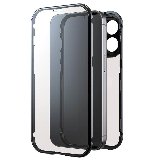 BLACK ROCK Phone Case 360° Glass Transp/Black