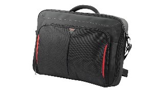 Targus CN418EU Classic+ 17-18" Clamshell Laptop Bag - Black/Red