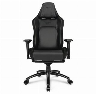 L33T E-Sport Pro Comfort Gaming Chair (PU) Black Gamer Stol