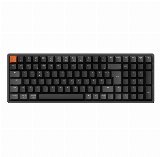 Keychron K4v3 RGB Aluminum Hot Swap QMK Kablet og trådløs Keychron Super Red Nordisk