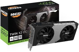 Inno3D GeForce RTX 5060 Ti Twin X2 OC - Grafikkort