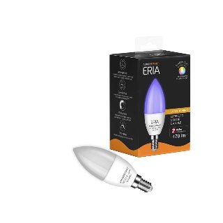 Adurosmart ERIA Zigbee LED E14 Candle B38 White 6W 470lm RGBW