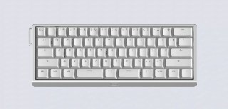 Wooting 60HE V2 Tastatur - ANSI Split Spacebar