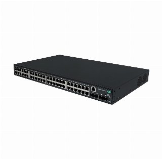 HPE Networking CW 2050 48xGbE PoE+ 410W 4x2,5GbE SFP Managed Switch - Switch - 48 porte - Administreret - kan stables