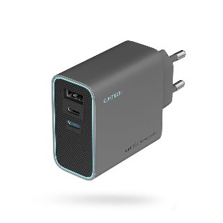 CUKTECH CUKAD653EUGR 65W GaN Wall Charger 2 x USB-C 1 x USB-A
