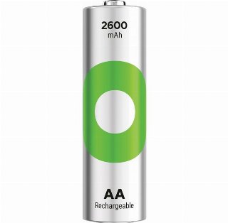 GP ReCyko AA Battery 2600 mAh NiMH 4-Pack