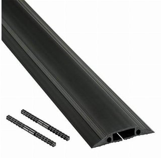 D-LINE Medium Duty Floor Cable Protector Black 1.8m