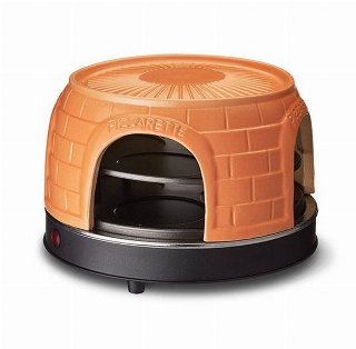 Emerio Pizza Ofen.Pizzarette Prebake Funktion 8 P