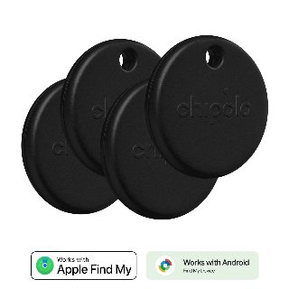 Chipolo POP - Black (4-Pack)