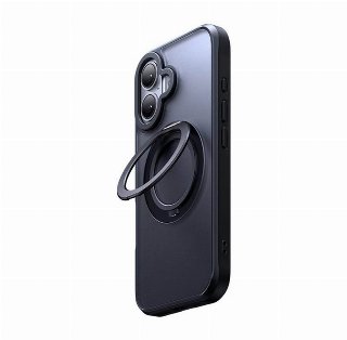 Mcdodo PC-4931 MagSafe case for iPhone 16 Plus with stand (black)