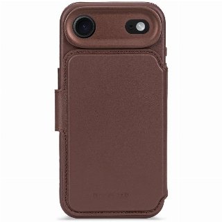 Leather Detachable WalletiPhone Air Brun