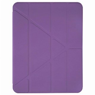 Pomologic - BookFold Clear for iPad 11/ 10.9 10th Gen Clear/Purple